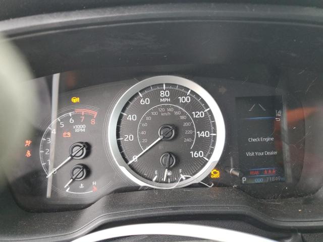 5YFEPRAE7LP049755 - 2020 TOYOTA COROLLA LE ვერცხლისფერი ფოტო 9