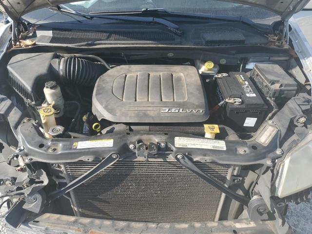 2C4RC1BG4CR273709 - 2012 CHRYSLER TOWN & COU TOURING SILVER photo 12