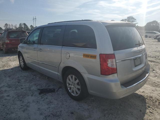 2C4RC1BG4CR273709 - 2012 CHRYSLER TOWN & COU TOURING SILVER photo 2