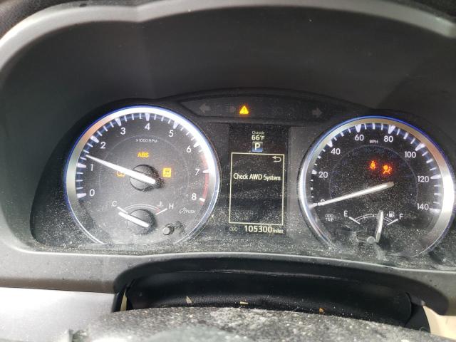 5TDJKRFH1FS112845 - 2015 TOYOTA HIGHLANDER XLE BLACK photo 9