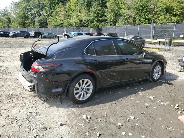 4T1C11AK9MU551361 - 2021 TOYOTA CAMRY LE BLACK photo 3