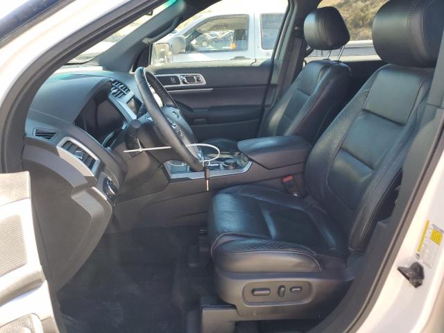 1FM5K8D86DGC34604 - 2013 FORD EXPLORER XLT WHITE photo 7