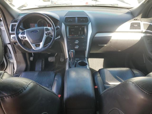 1FM5K8D86DGC34604 - 2013 FORD EXPLORER XLT WHITE photo 8