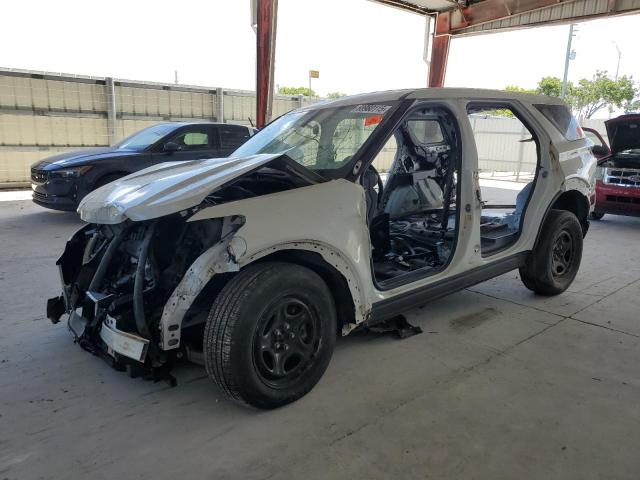 1FM5K8AB8LGC12778 - 2020 FORD EXPLORER POLICE INTERCEPTOR WHITE photo 1