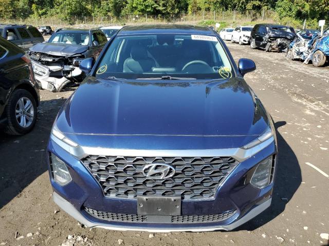 5NMS3CAD1KH099773 - 2019 HYUNDAI SANTA FE SEL BLUE photo 5