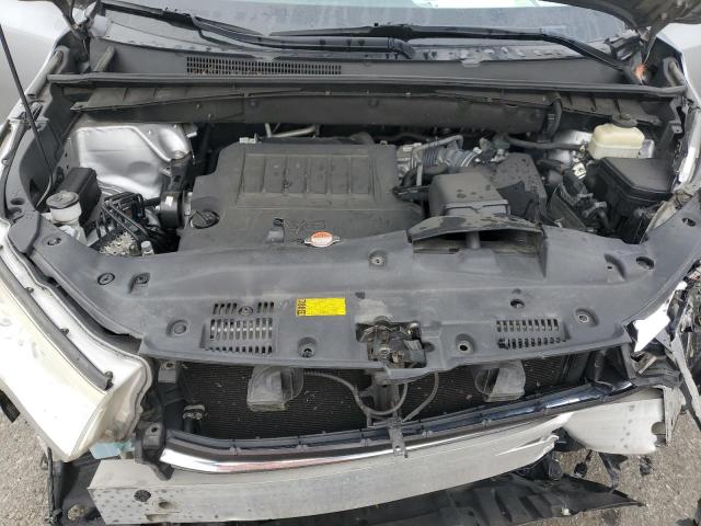 5TDKKRFH0GS504236 - 2016 TOYOTA HIGHLANDER XLE SILVER photo 12