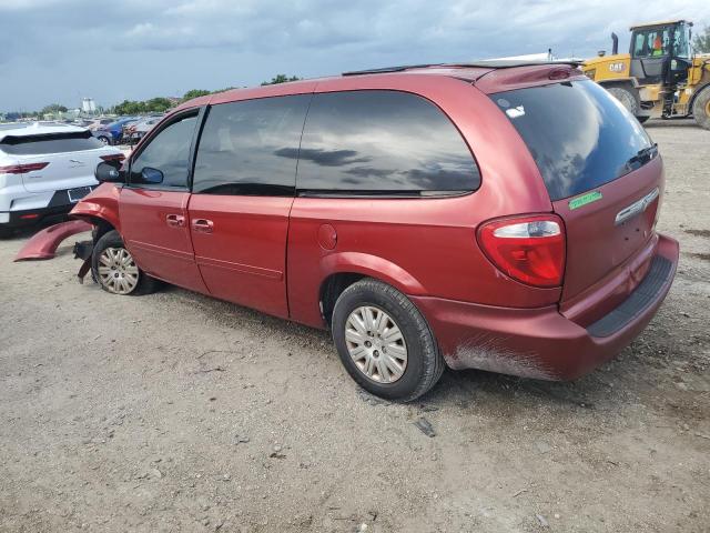 2A4GP44R06R730610 - 2006 CHRYSLER TOWN & COU LX RED photo 2