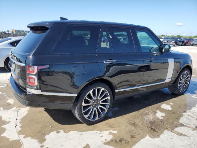 SALGV2SE7MA421713 - 2021 LAND ROVER RANGE ROVE AUTOBIOGRAPHY BLACK photo 3