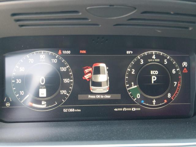 SALGV2SE7MA421713 - 2021 LAND ROVER RANGE ROVE AUTOBIOGRAPHY BLACK photo 9