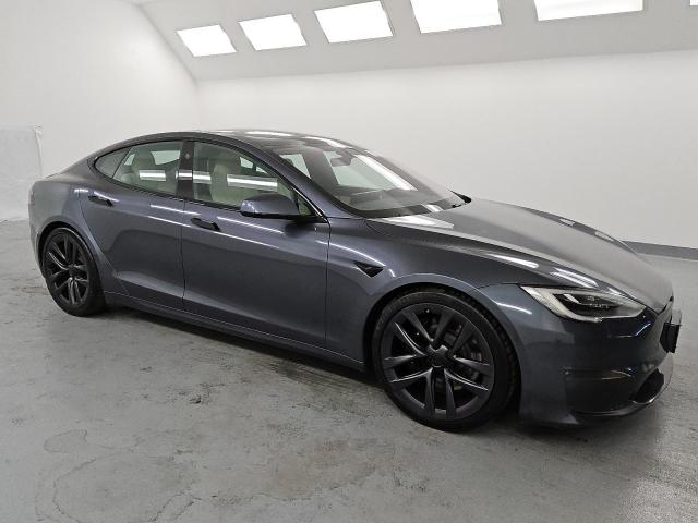 5YJSA1E60MF444074 - 2021 TESLA MODEL S Gümüş foto 4