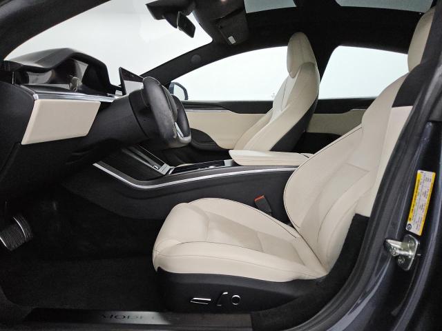 5YJSA1E60MF444074 - 2021 TESLA MODEL S Gümüş foto 7