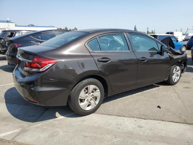 2HGFB2F51DH588223 - 2013 HONDA CIVIC LX BROWN photo 3