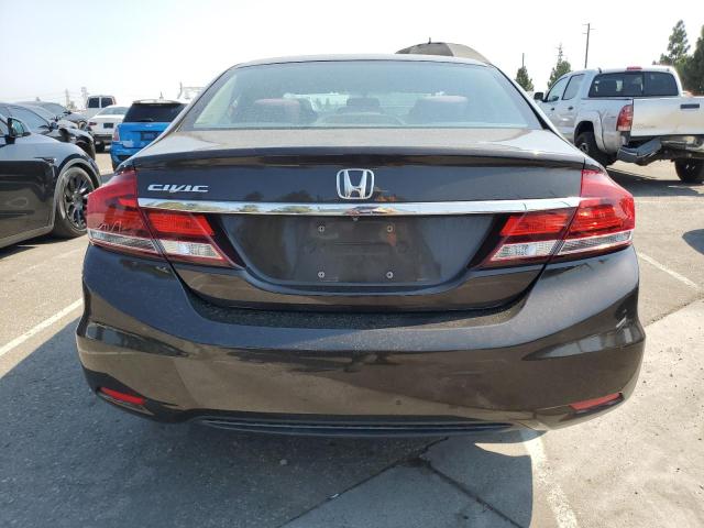 2HGFB2F51DH588223 - 2013 HONDA CIVIC LX BROWN photo 6