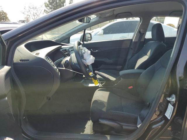 2HGFB2F51DH588223 - 2013 HONDA CIVIC LX BROWN photo 7