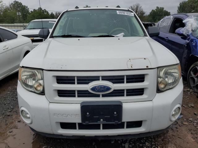 1FMCU5K32BKB60602 - 2011 FORD ESCAPE HYBRID WHITE photo 5