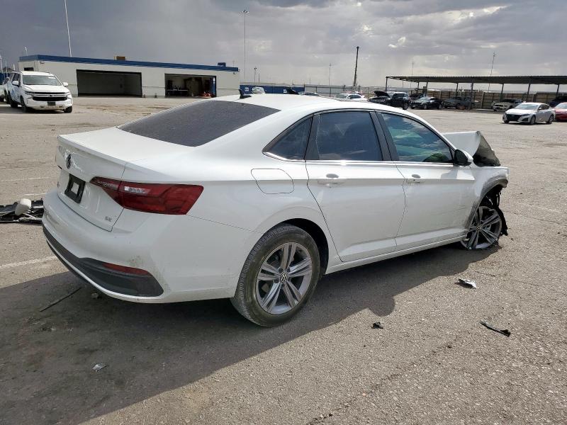 3VW7M7BU1PM020600 - 2023 VOLKSWAGEN JETTA SE 白色 照片 3