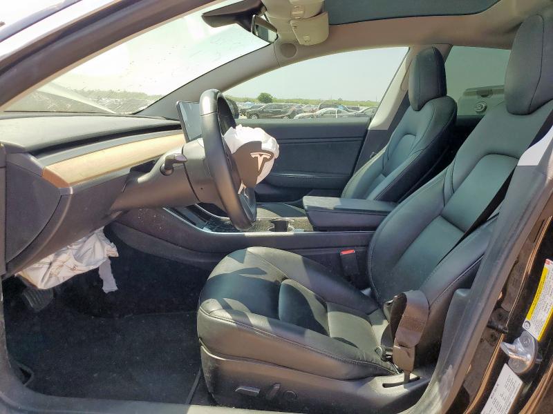 5YJ3E1EA0KF345541 - 2019 TESLA MODEL 3 BLACK photo 7