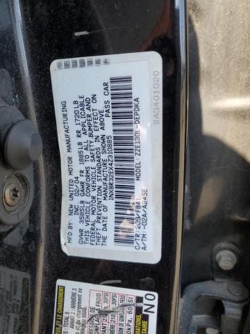 1NXBR32EX4Z310885 - 2004 TOYOTA COROLLA CE Графитовый фото 12