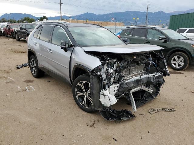 JTMFB3FV5ND095566 - 2022 TOYOTA RAV4 PRIME XSE SILVER photo 4