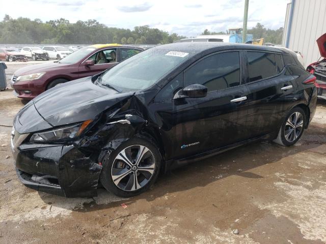 1N4AZ1CPXJC311644 - 2018 NISSAN LEAF S BLACK photo 1