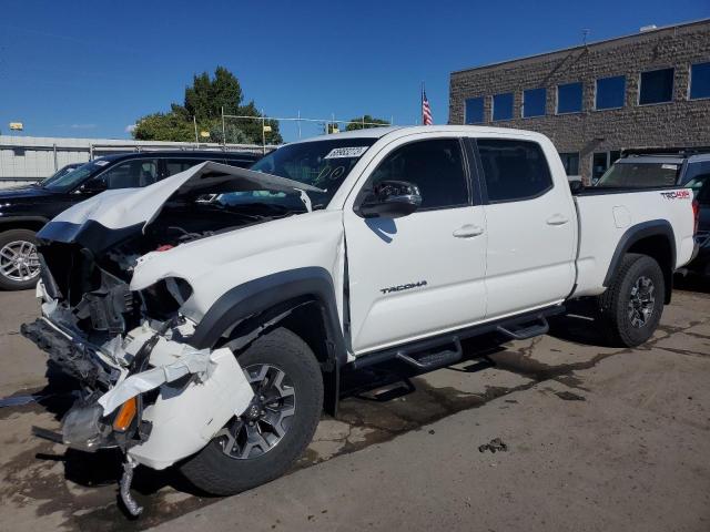 3TMDZ5BN4JM052341 - 2018 TOYOTA TACOMA DOUBLE CAB WHITE photo 1