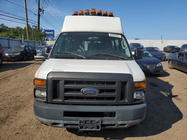 1FMNE1BL9BDA21196 - 2011 FORD ECONOLINE E150 WAGON WHITE photo 5