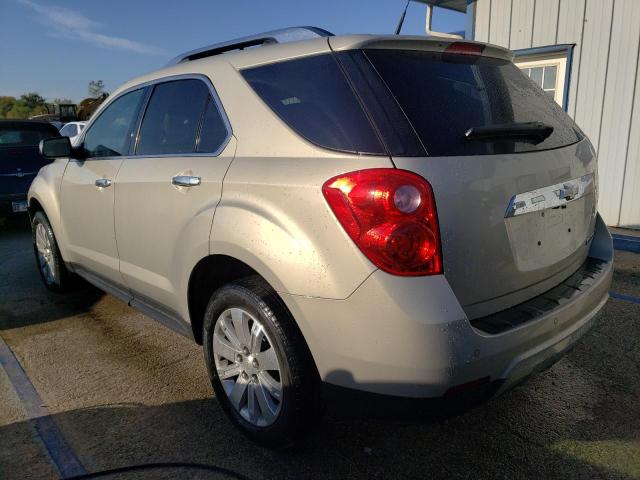 2CNALFEC8B6202074 - 2011 CHEVROLET EQUINOX LTZ BEIGE photo 2