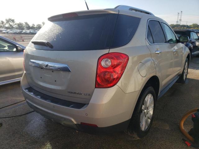 2CNALFEC8B6202074 - 2011 CHEVROLET EQUINOX LTZ BEIGE photo 3