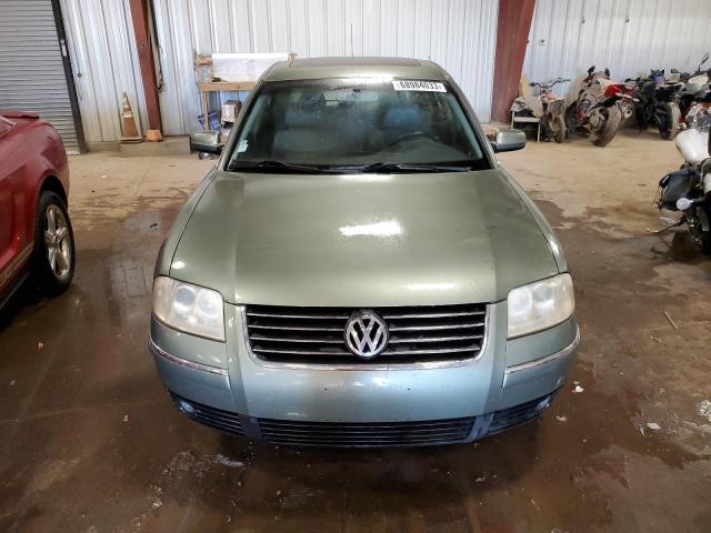 WVWRH63B12P187372 - 2002 VOLKSWAGEN PASSAT GLX GREEN photo 5