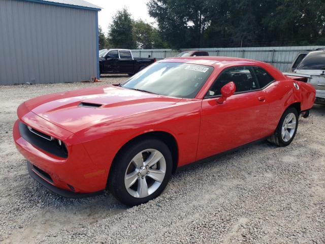 2C3CDZAGXPH578022 - 2023 DODGE CHALLENGER SXT RED photo 1