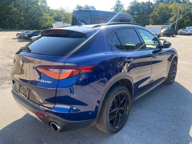 ZASFAKNN2J7B64874 - 2018 ALFA ROMEO STELVIO TI SPORT BLUE photo 3