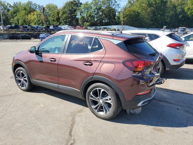 KL4MMDS24NB008409 - 2022 BUICK ENCORE GX SELECT BURGUNDY photo 2