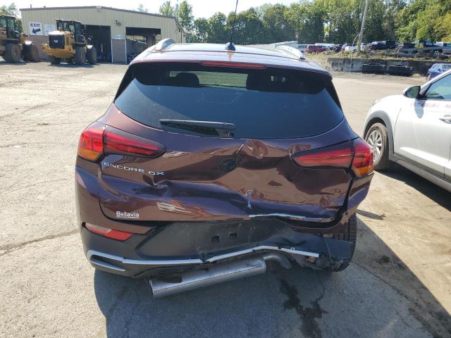 KL4MMDS24NB008409 - 2022 BUICK ENCORE GX SELECT BURGUNDY photo 6