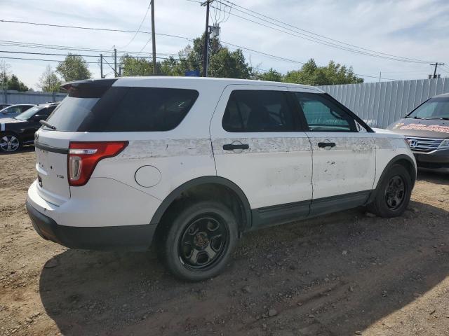1FM5K8AR5DGB79155 - 2013 FORD EXPLORER POLICE INTERCEPTOR 白色 照片 3