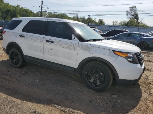 1FM5K8AR5DGB79155 - 2013 FORD EXPLORER POLICE INTERCEPTOR 白色 照片 4