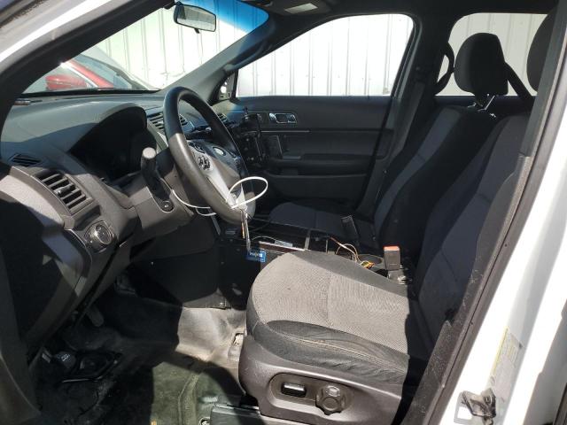 1FM5K8AR5DGB79155 - 2013 FORD EXPLORER POLICE INTERCEPTOR 白色 照片 7