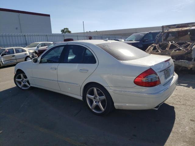 WDBUF56X19B391239 - 2009 MERCEDES-BENZ E 350 WHITE photo 2