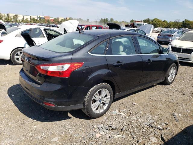 1FAHP3H21CL479401 - 2012 FORD FOCUS SEL BLACK photo 3