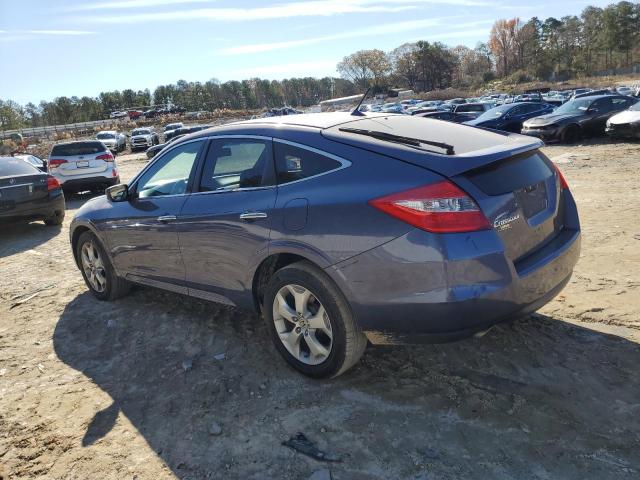 5J6TF2H57CL001411 - 2012 HONDA CROSSTOUR EXL BLUE photo 2