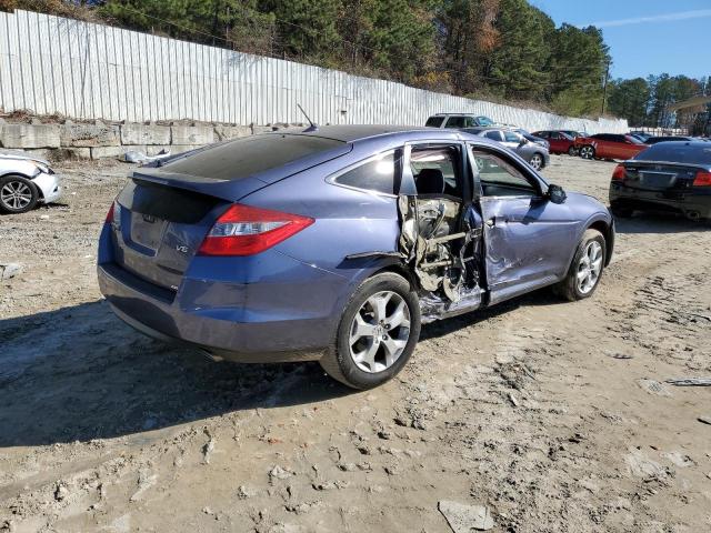 5J6TF2H57CL001411 - 2012 HONDA CROSSTOUR EXL BLUE photo 3