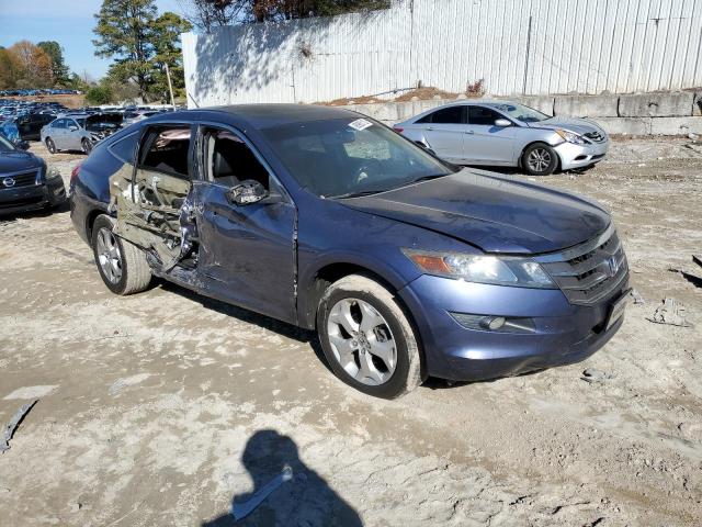 5J6TF2H57CL001411 - 2012 HONDA CROSSTOUR EXL BLUE photo 4