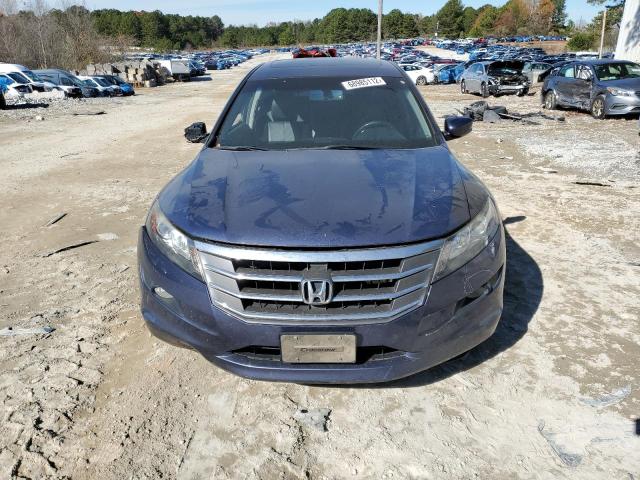 5J6TF2H57CL001411 - 2012 HONDA CROSSTOUR EXL BLUE photo 5