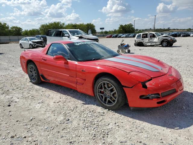 1G1YY12S245114955 - 2004 CHEVROLET CORVETTE Z06 RED photo 4