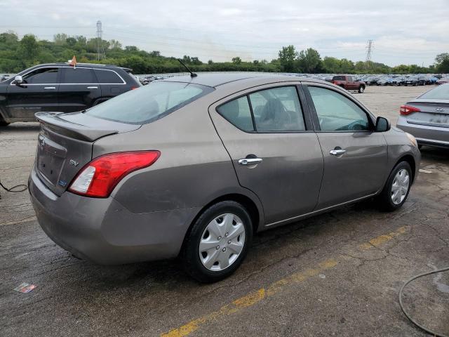 3N1CN7AP4DL852592 - 2013 NISSAN VERSA S GRAY photo 3