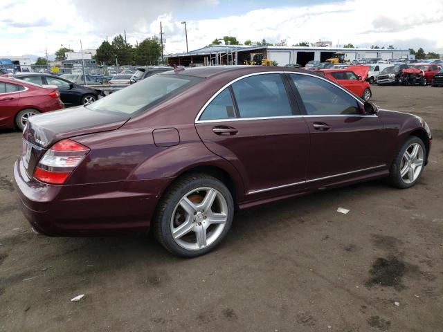 WDDNF84X59A272213 - 2009 MERCEDES-BENZ S 450 4MATIC BURGUNDY photo 3