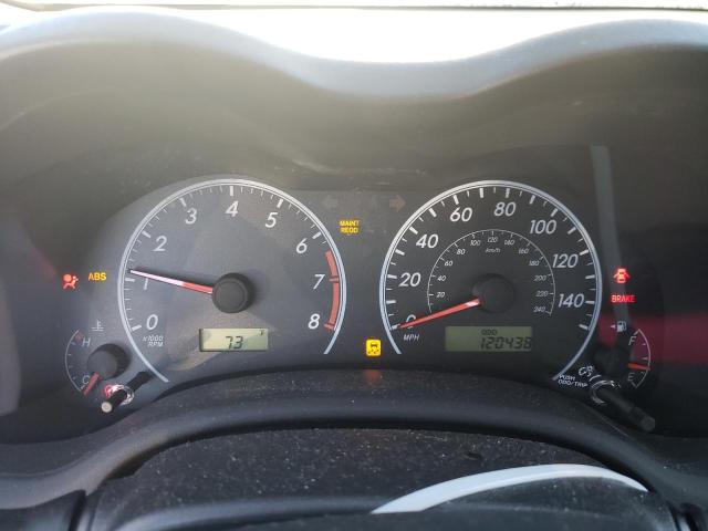 5YFBU4EE8CP055704 - 2012 TOYOTA COROLLA BASE WHITE photo 9