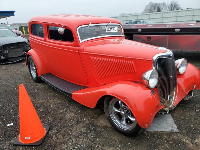 18120251 - 1934 FORD TUDOR RED photo 4