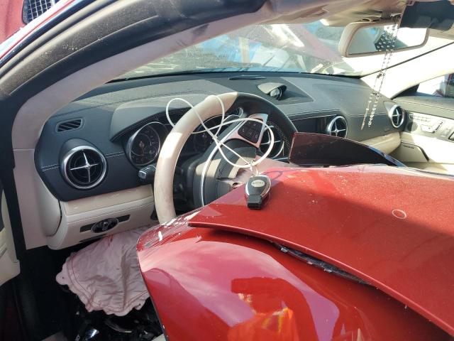 WDDJK7DA1HF049913 - 2017 MERCEDES-BENZ SL 550 RED photo 8