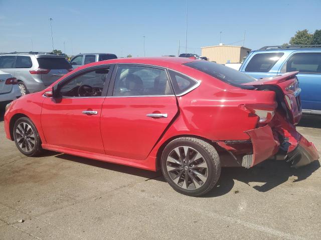 3N1AB7AP6KY218541 - 2019 NISSAN SENTRA S RED photo 2