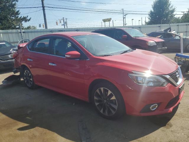 3N1AB7AP6KY218541 - 2019 NISSAN SENTRA S RED photo 4